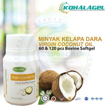 HALAGEL VIRGIN COCONUT OIL SOFTGEL 60'S