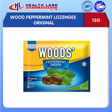 WOODS' PEPPERMINT DROP 15G ORIGINAL PILLOW