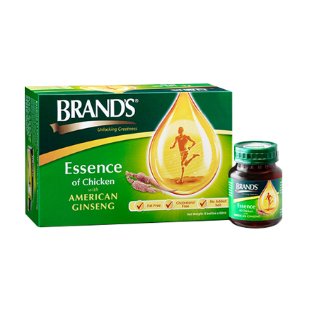 BRAND'S ESSENCE OF CHICKEN W AMERICAN GINSENG 70GX6