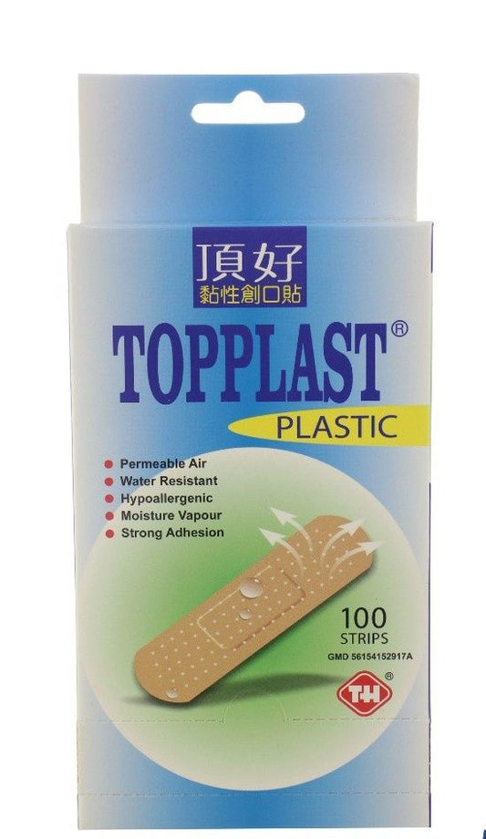 TOPPLAST PLASTER (PLASTIC) 10'S