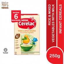NESTLE CERELAC INFANT CEREALS WITH RICE AND MIXED FRUITS (250G)