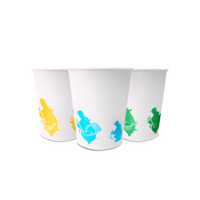 DENTOPIA PAPER CUPS 5OZ FLORAL YELLOW 100'S