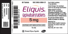 ELIQUIS 5MG 60'S