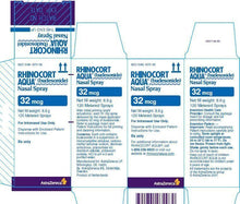 RHINOCORT AQUA NASAL SPRAY 120 DOSES