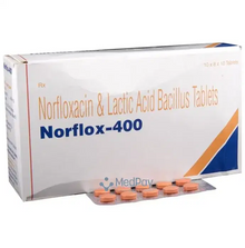NORFOX 400MG TAB 10'S (10X10'S)