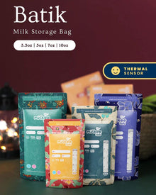 MILKEELAB STORAGE BEG BATIK 3OZ 25PCS
