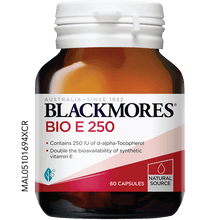 BLACKMORES BIO E 250IU 60'S
