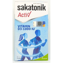 SAKATONIC ACTIV VIT D 1000IU CAP 90S