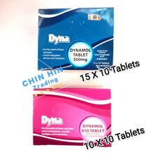 DYNA DYNAMOL 650MG TAB 10'S