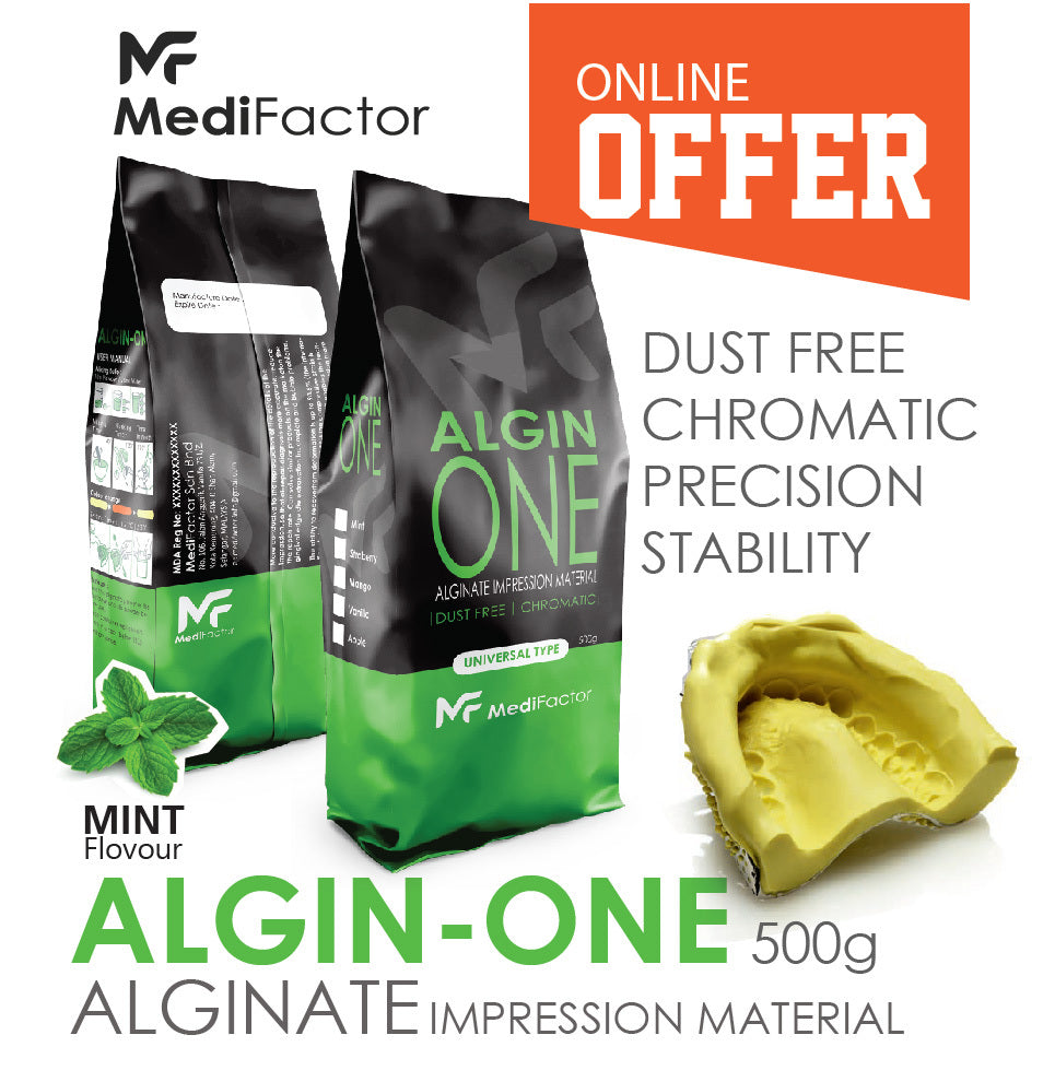 ALGIN-ONE ALGINATE IMPRESSION MATERIAL 500G