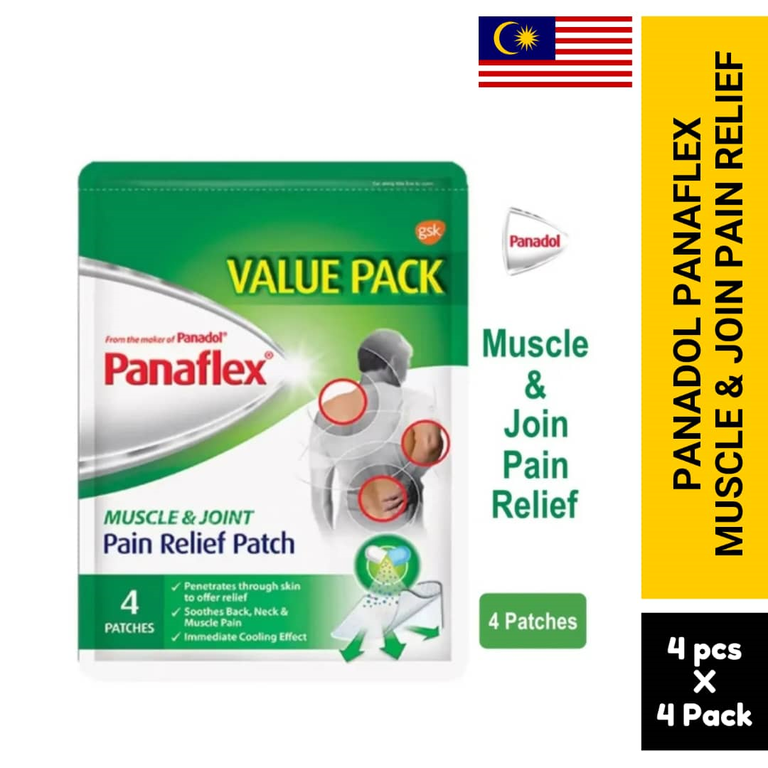 PANAFLEX PAIN RELIEF RELIEF PATCH 4'S