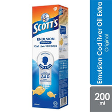 SCOTT'S EMULSION ORIGINAL 200ML