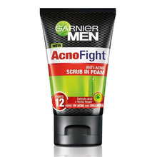 GARNIER MEN ACNO FIGHT ANTI-ACNE SCRUB IN FOAM 150ML