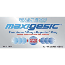 MAXIGESIC 500/150MG 100'S