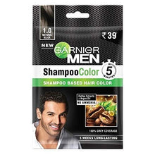 GARNIER MEN HAIR SHAMPOO COLOR 1 NATURAL BLACK