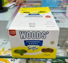 WOODS' PEPPERMINT DROPSUGAR FREE 12G ORIGINAL