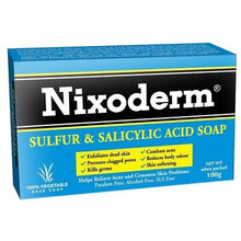NIXODERM SULFUR & SALICYLIC ACID SOAP (BLUE) 100G
