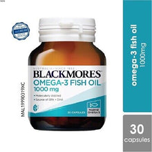 BLACKMORES FISH OIL 1000MG 30'S