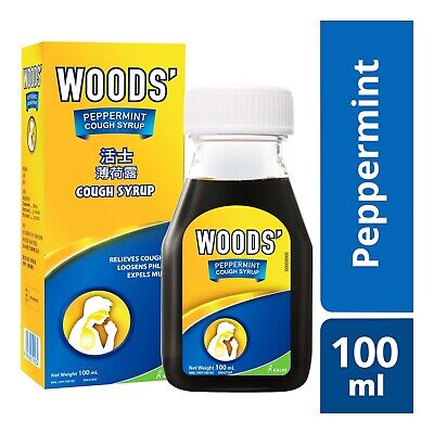 WOODS' PEPPERMINT COUGH SYRUP 100ML