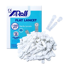 AROS DELUXE BLOOD LANCET (FLAT TYPE)