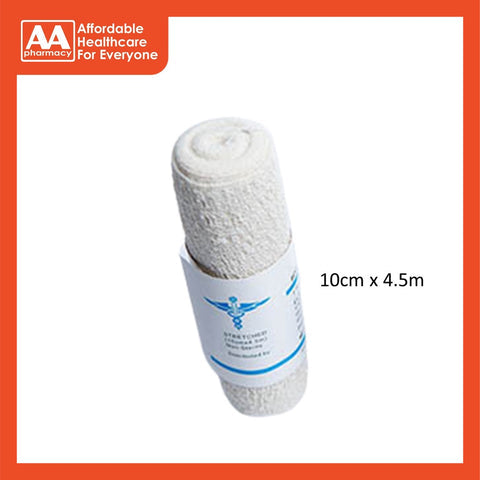 HOSPITECH ELASTIC CREPE BANDAGE 10CMX4.5M