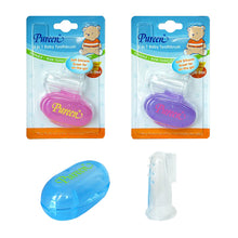 PUREEN SILICONE BABY T/BRUSH & GUM MASSAGER (CASE