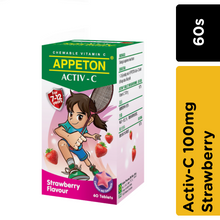 APPETON ACTIV-C 100MG STRAWBERRY TAB 60'S