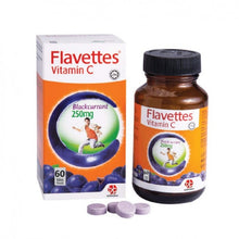 FLAVETTES VIT C BLACKCURRANT 250MG 60'S